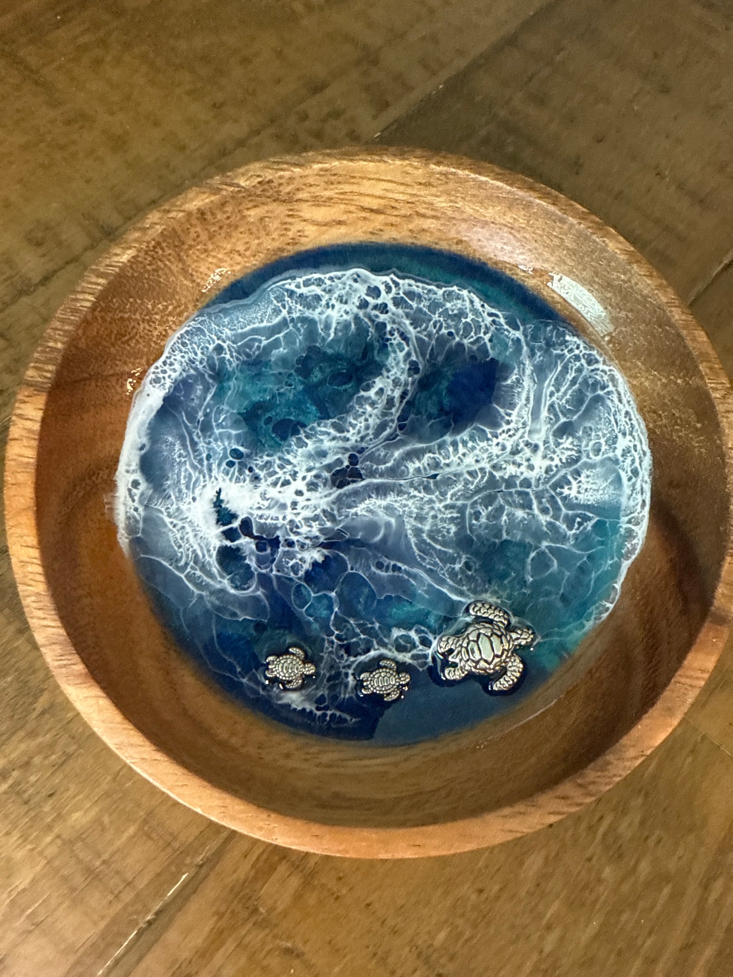 Wood ring dish