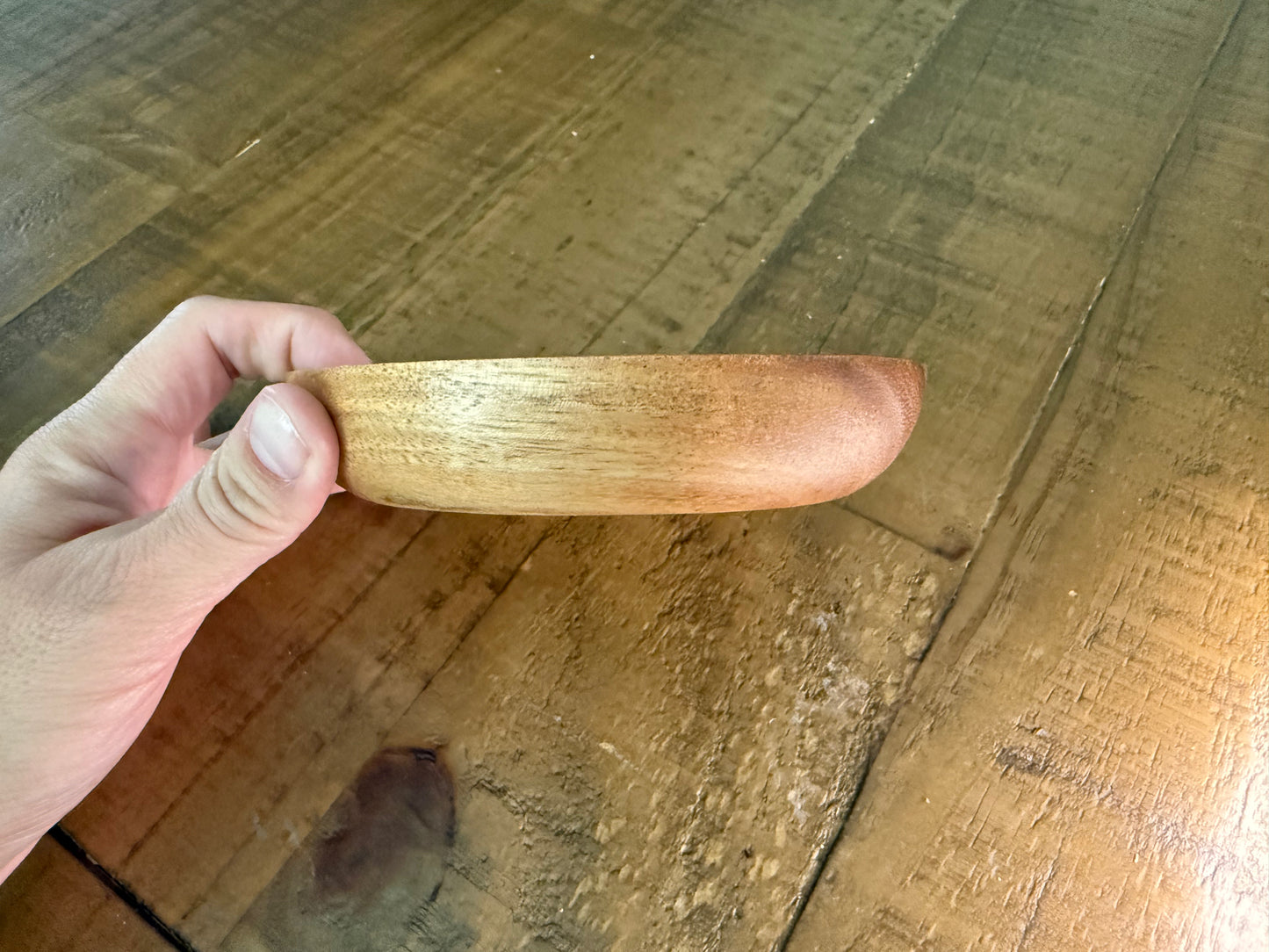 Wood ring dish