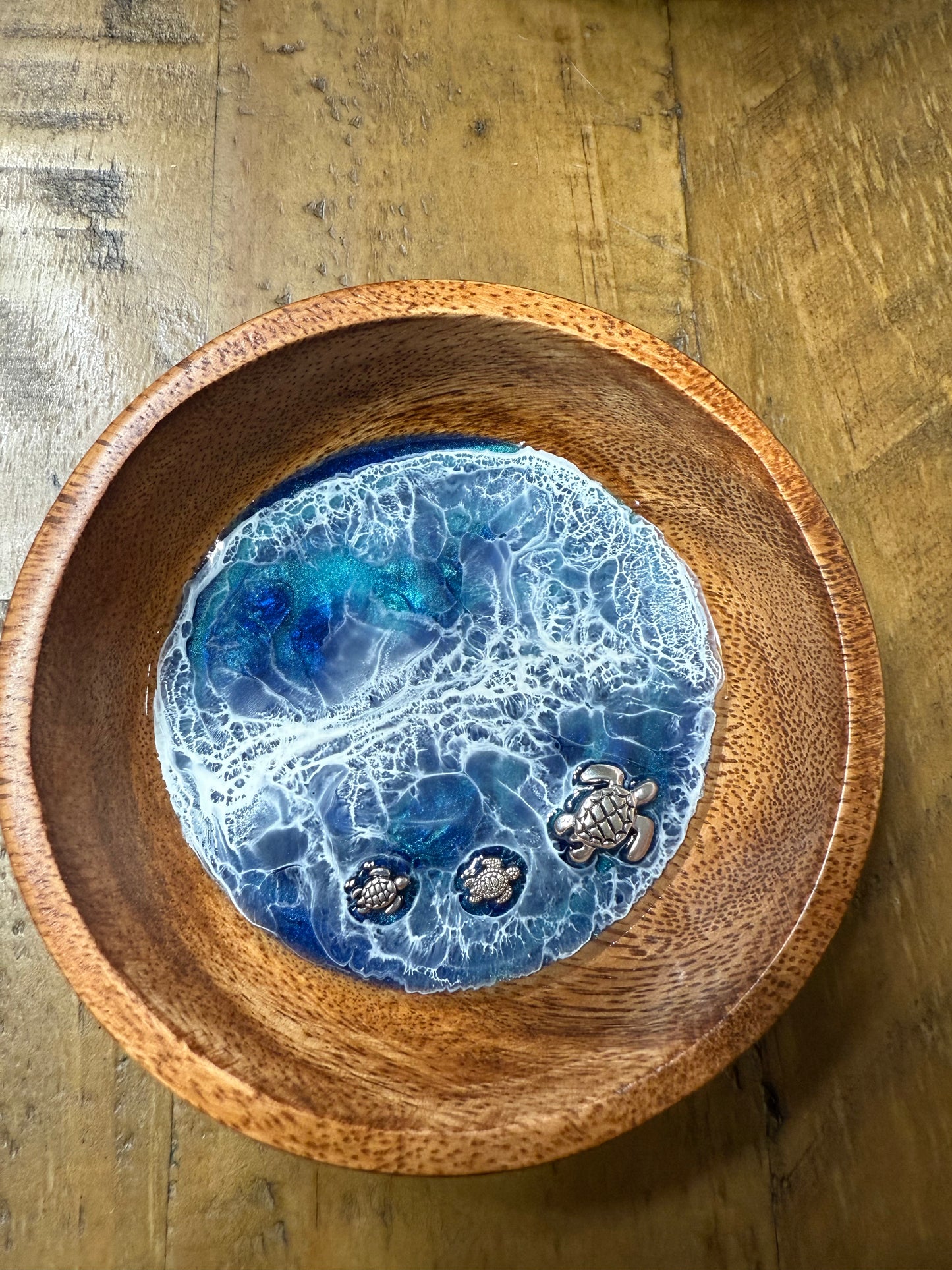 Wood ring dish