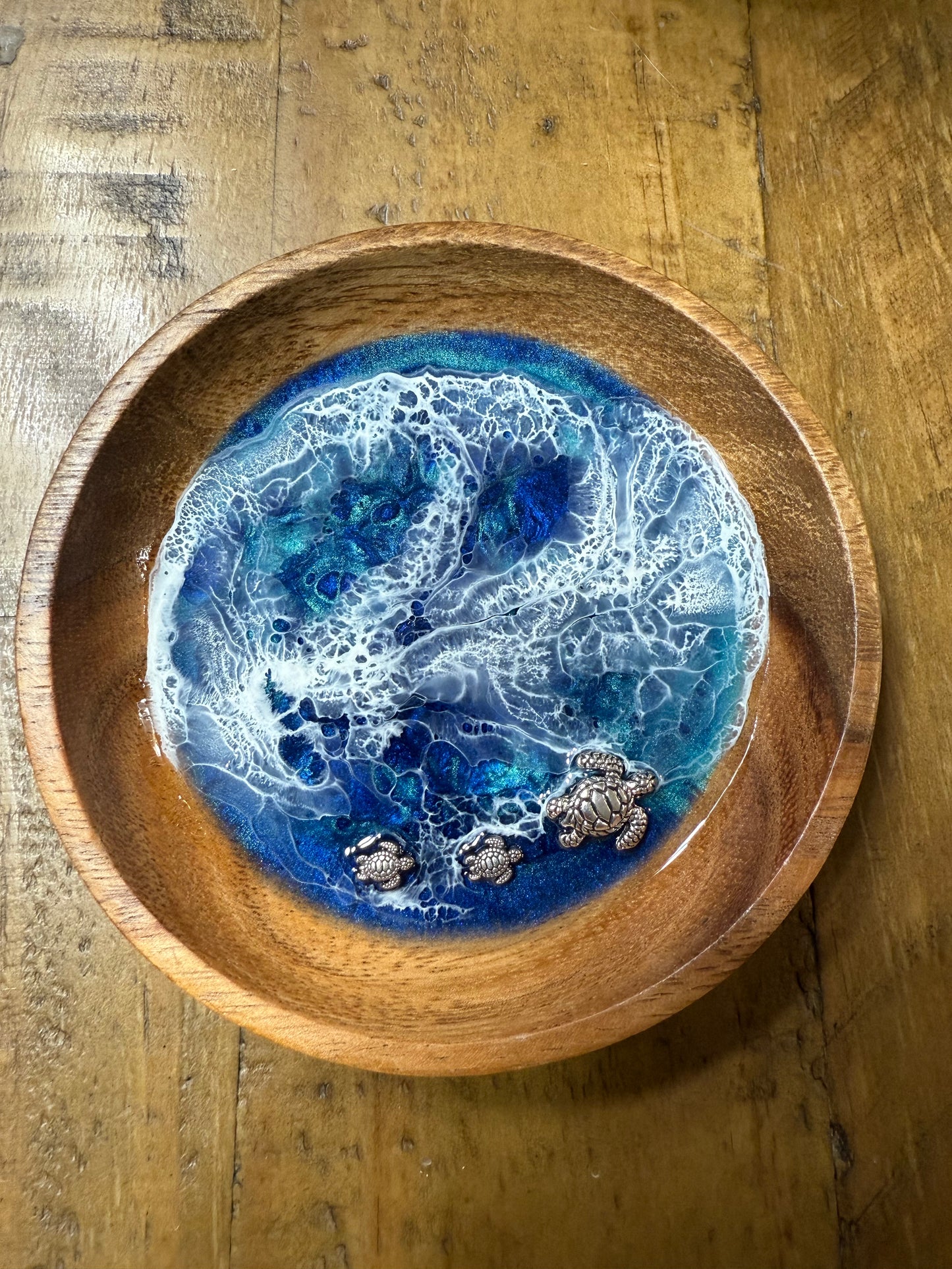 Wood ring dish